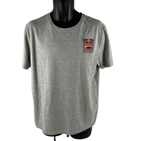 Mens Red Bull KTM Racing Team Short Sleeve T-Shirt Size XL Gray - Picture 6 of 7